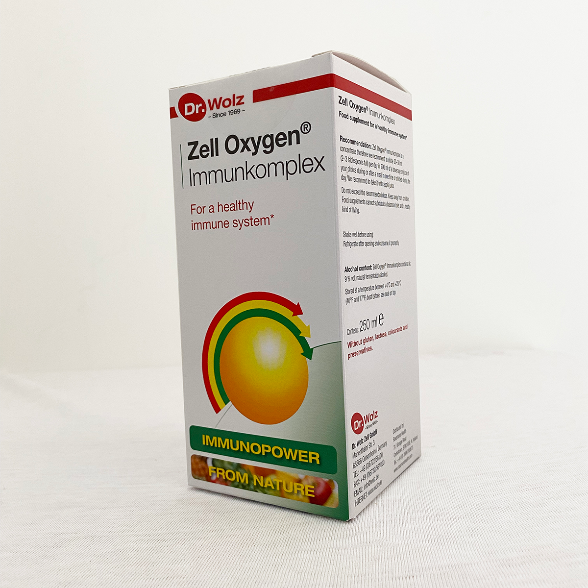 Dr Wolz Zell Oxygen Immunokomplex 250ml